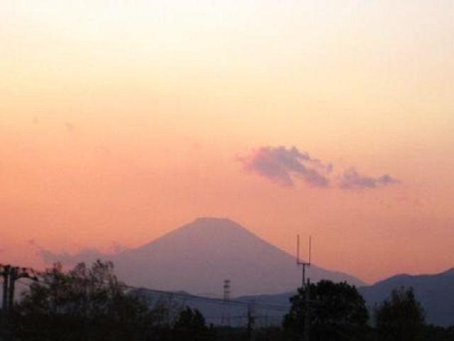 ６階より見える富士山