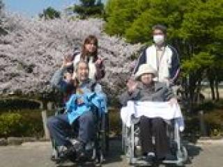 [施設の日常・イベント]４月の行事といえばやっぱりお花見。名城公園へ行ってきました。