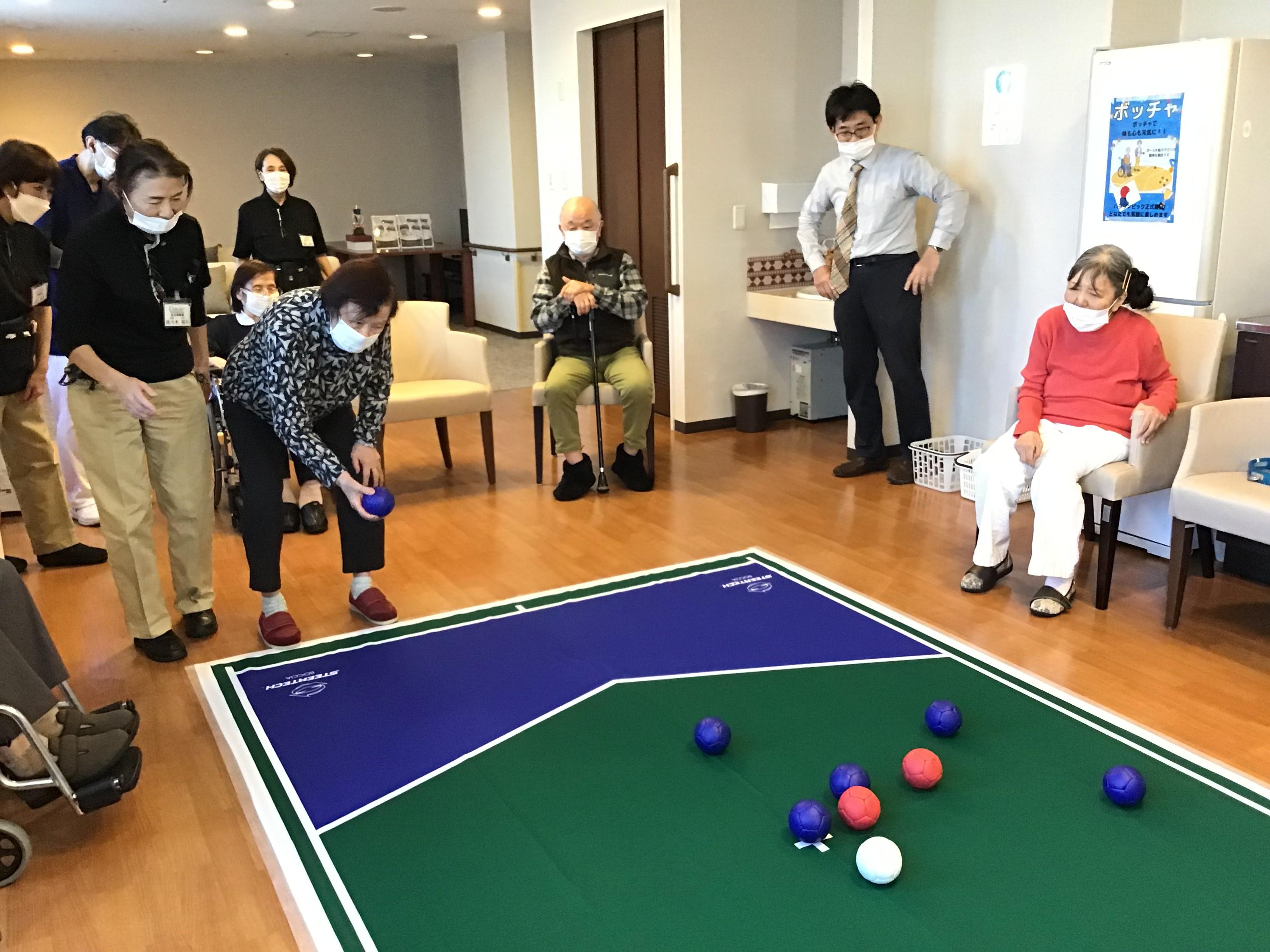 ボッチャ大会①