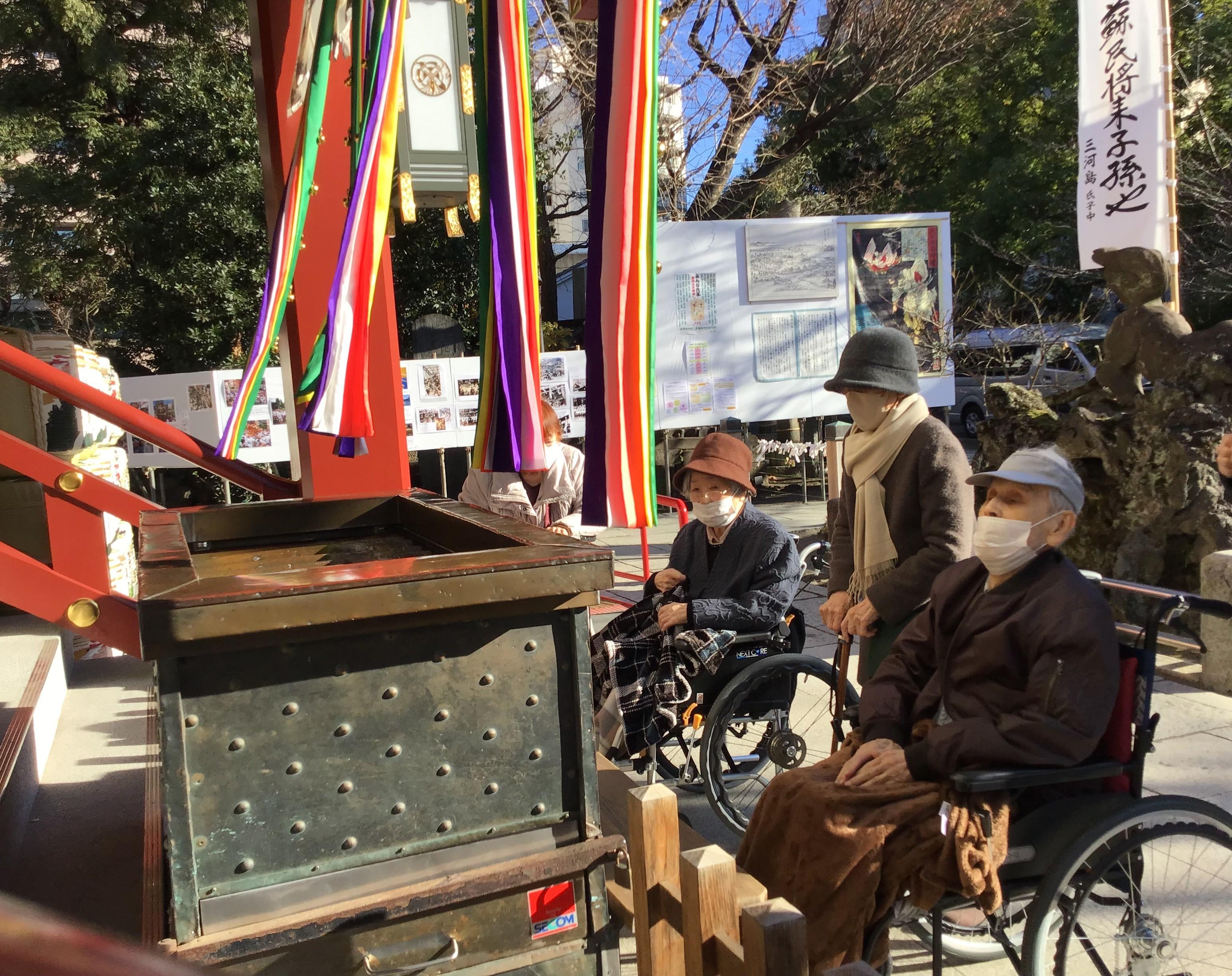 神社に初詣
