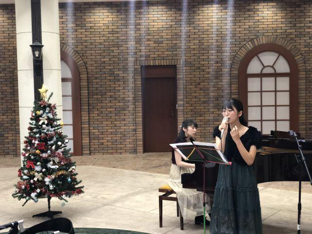 12月23日　ピアノコンサートを行いました