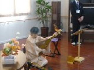 [施設の日常・イベント]琵琶演奏の会