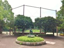 【上野台公園】 徒歩 3分
ホームのすぐ近くにある緑豊かな公園です。お散歩に。