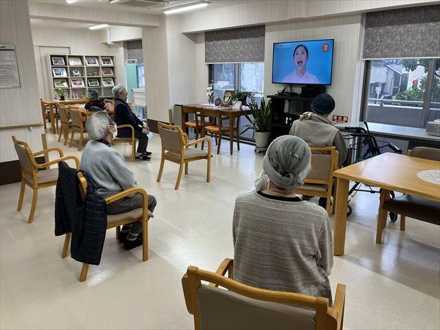 リモート機能訓練～食べる力を維持しましょう♪