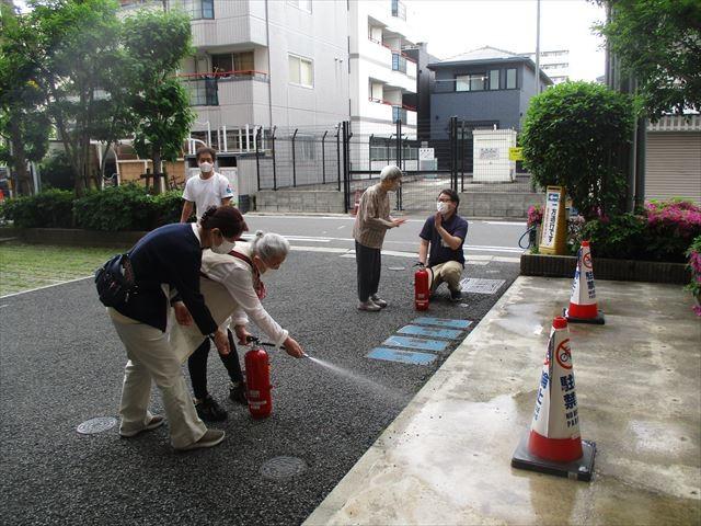 災害への対策！消防訓練を実施いたしました