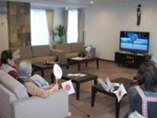 [施設の日常・イベント]2010/02/26
オリンピック観戦