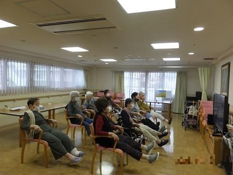 週2回の「健康増進体操」に取り組んでいます