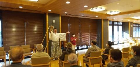 賀正の太神楽と獅子舞