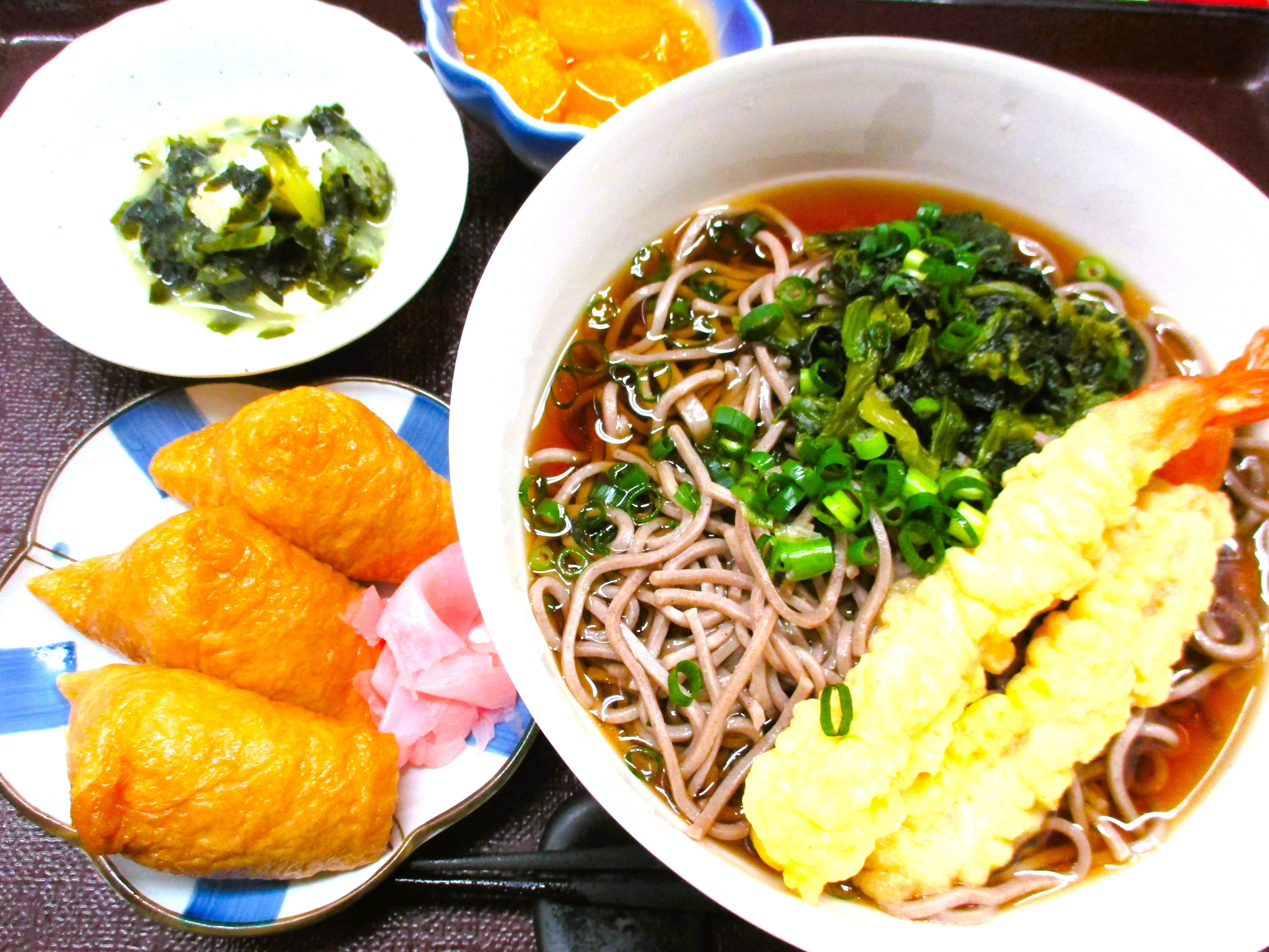 パールヴィラ太宰府～海老天×年越しそば「ほっと」年末気分