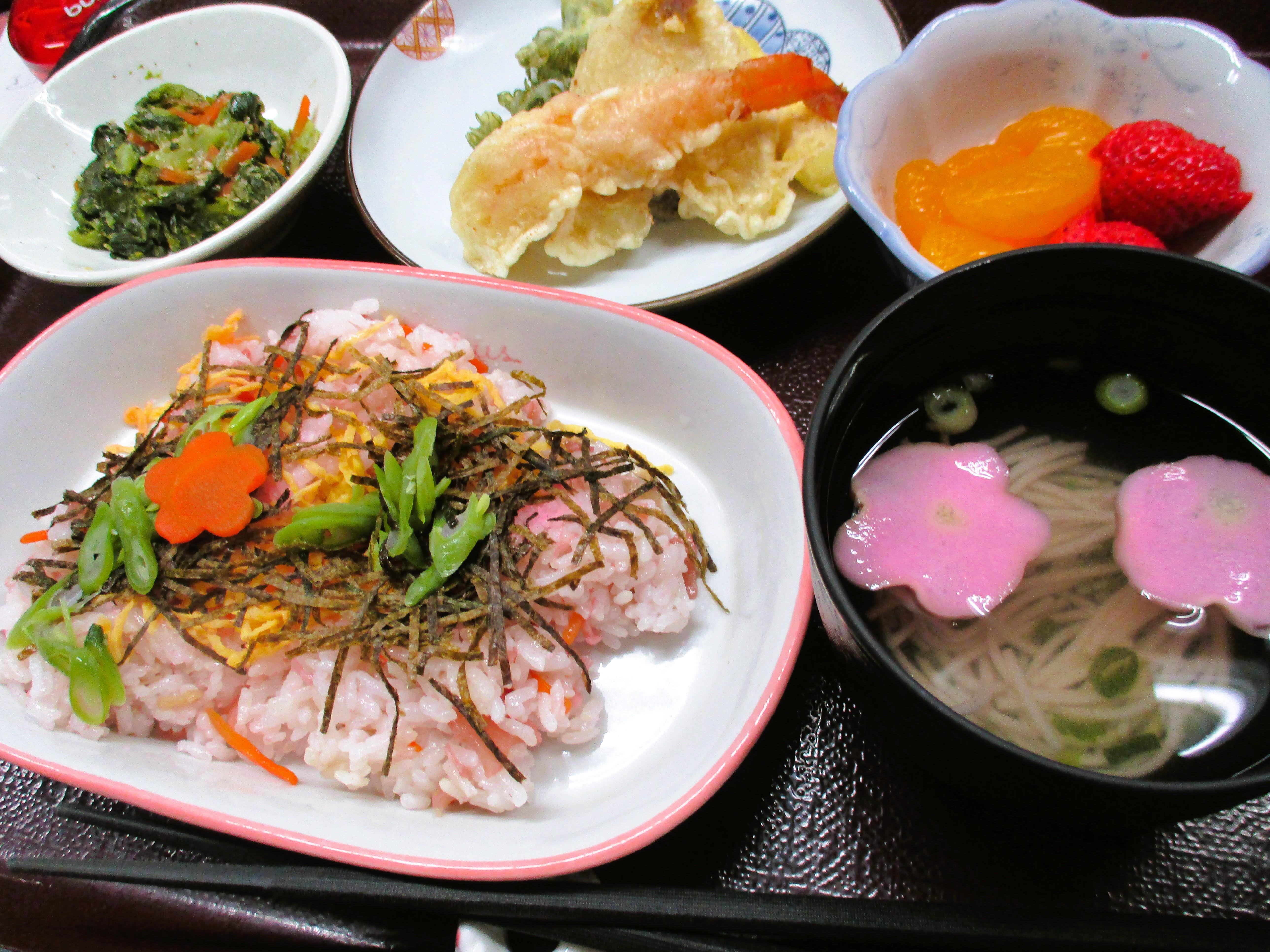 【パールヴィラ太宰府】ひな祭りスペシャルメニュー～春を感じる彩り御膳