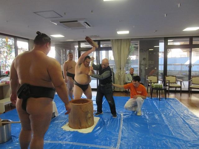 餅つき大会