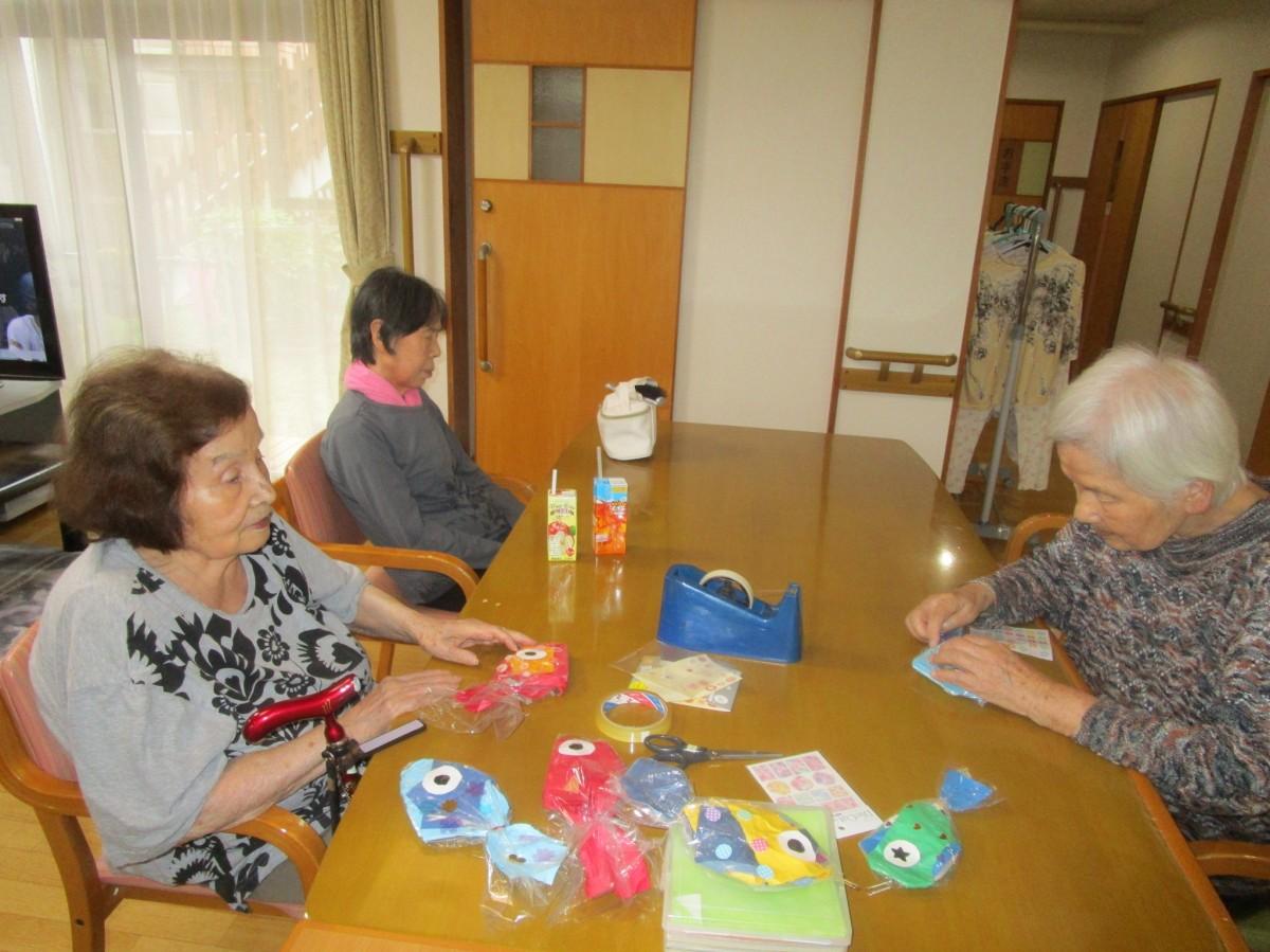 『夏祭りの準備工作☆』