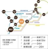 【都心へ郊外へと快適アクセス】 電車 11分
東急東横・東急目黒線「渋谷」駅まで※急行利用の場合