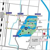 【やさしえ東城周辺地図】 徒歩 20分
やさしえ東城周辺地図