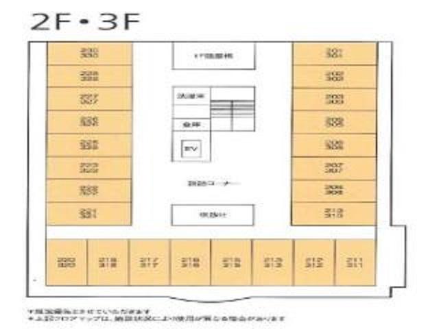 2.3階間取図