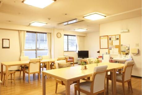 3Fリビングルーム兼食堂兼機能訓練室