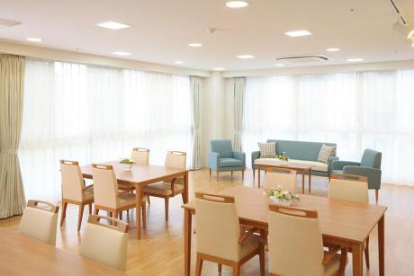 3Fリビングルーム兼食堂兼機能訓練室