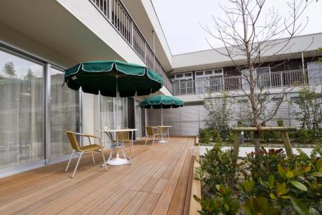 1Fウッドデッキ