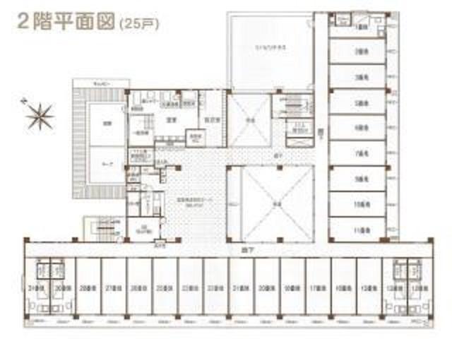 2階平面図