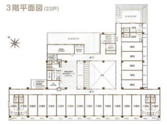 3階平面図