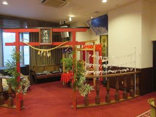 [施設の日常・イベント]施設内に設置されたメリィ神社です。