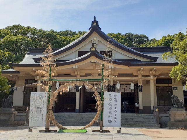 ⛩茅の輪くぐり⛩