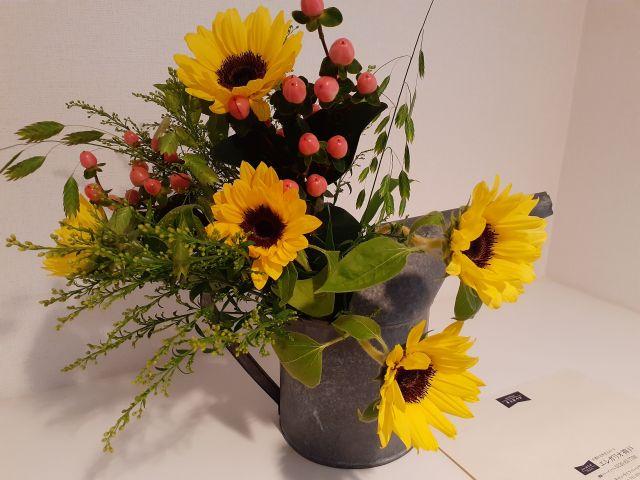 ひまわりの花言葉～サプライズでお花をプレゼント～?