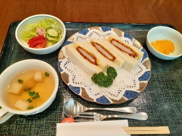 特別ランチメニュー?『カツサンド』