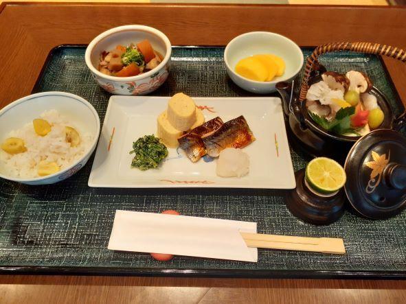 特別メニュー『土瓶蒸しと和定食』