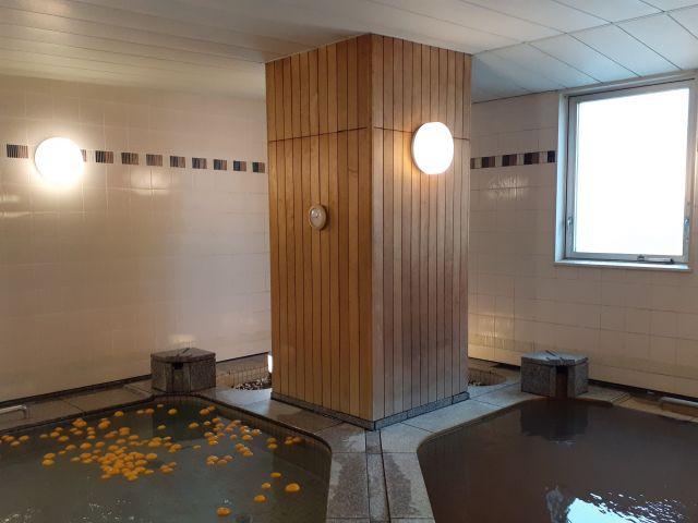 エレガリオ神戸のゆず湯♨ゆず湯にゆっくりとお浸かりください