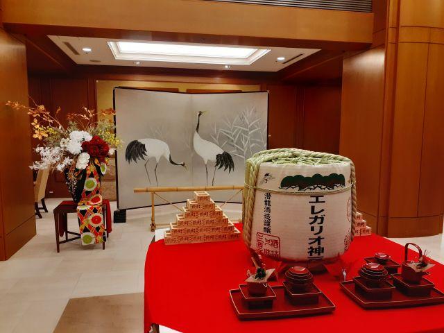 エレガリオ神戸にお正月が一足先にやってきた?