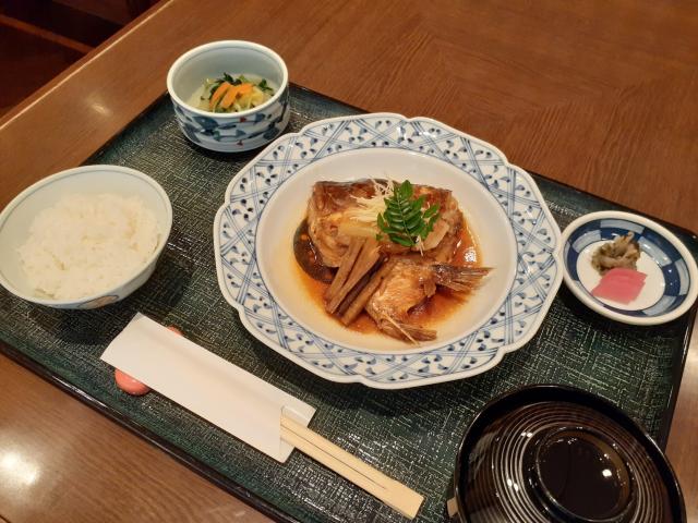 特別メニュー>゜))))彡『鯛のあら炊き御膳』