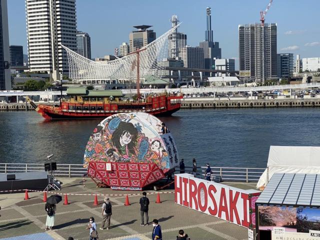 神戸で「弘前ねぷた」？ハーバーランド前で開催された「弘前ねぷた in 神戸2022」へ行ってみた♪