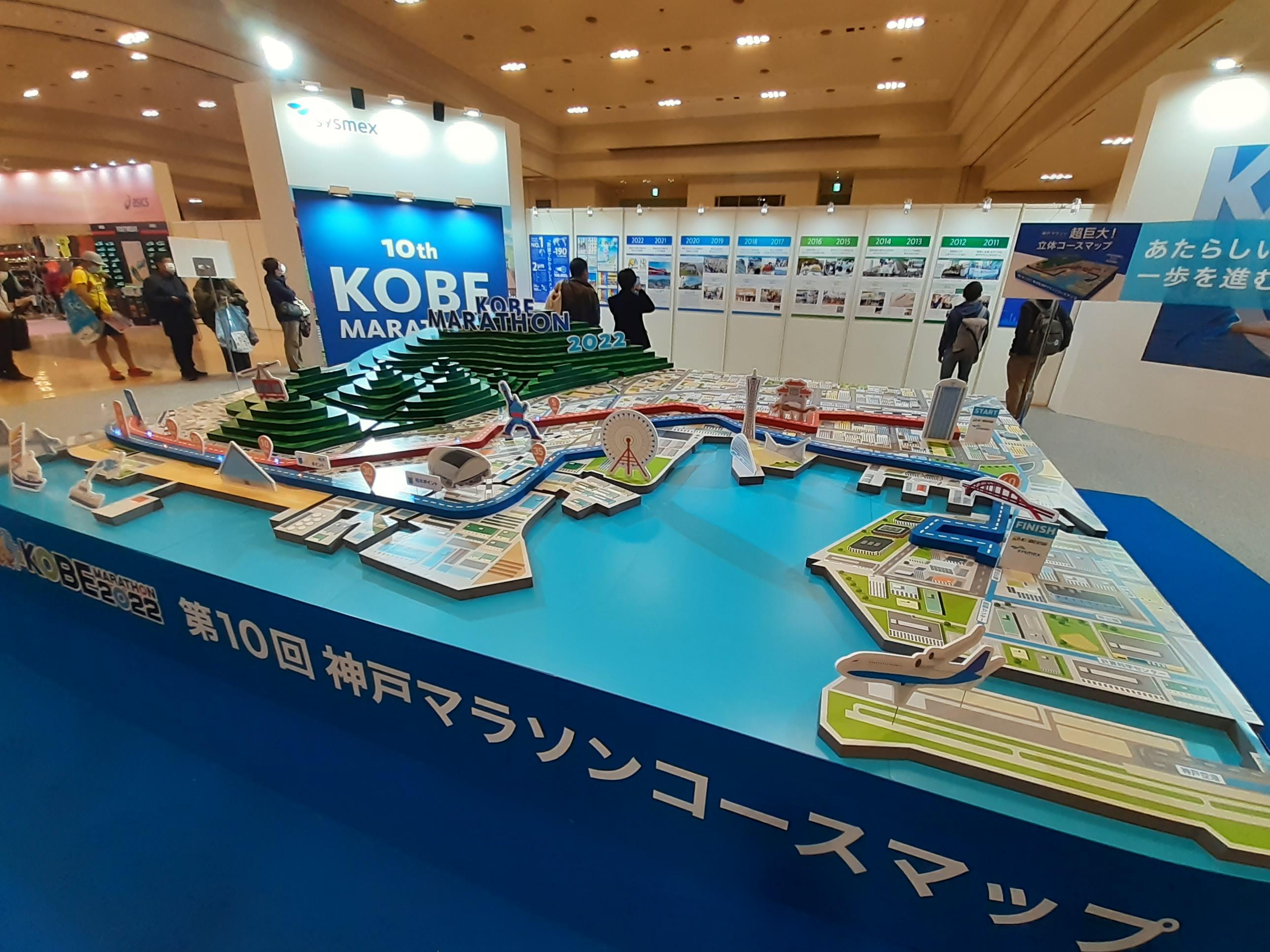 明日開催の神戸マラソン?