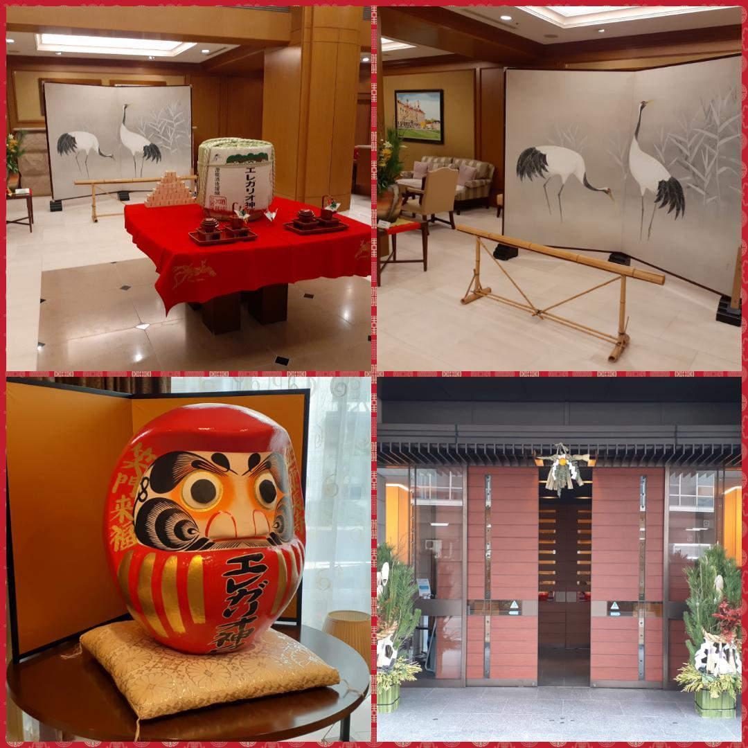 三が日!エレガリオ神戸の飾り付け!