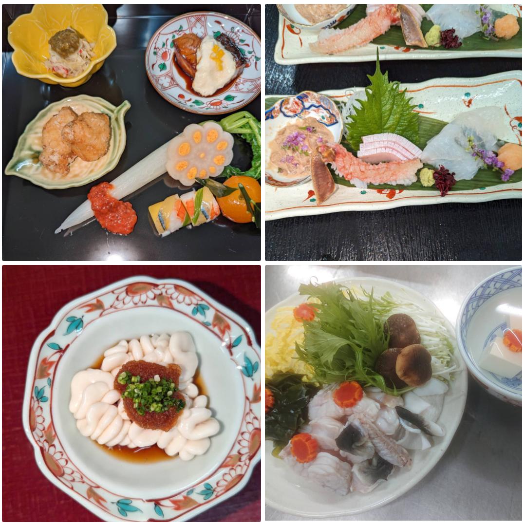 フグがお好きということでしたので、てっちり鍋をご用意いたしました!