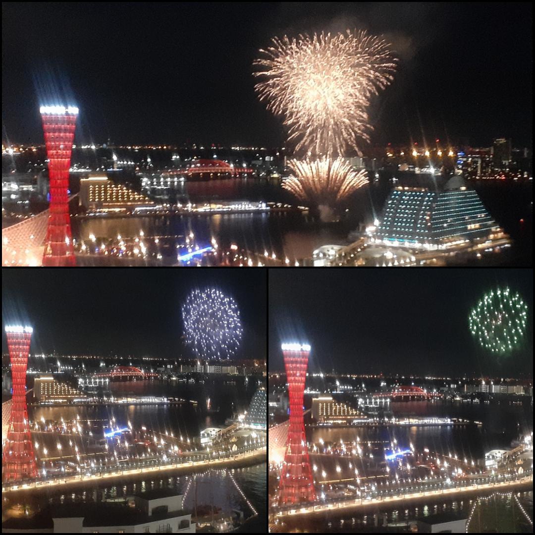 神戸港で定期的に打ち上がる花火♪3月に打ち上げ日程が決まりました!