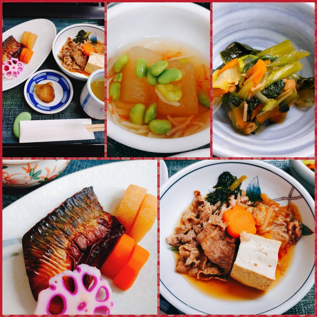 管理栄養士がしっかりと栄養バランスを考えたお食事♪