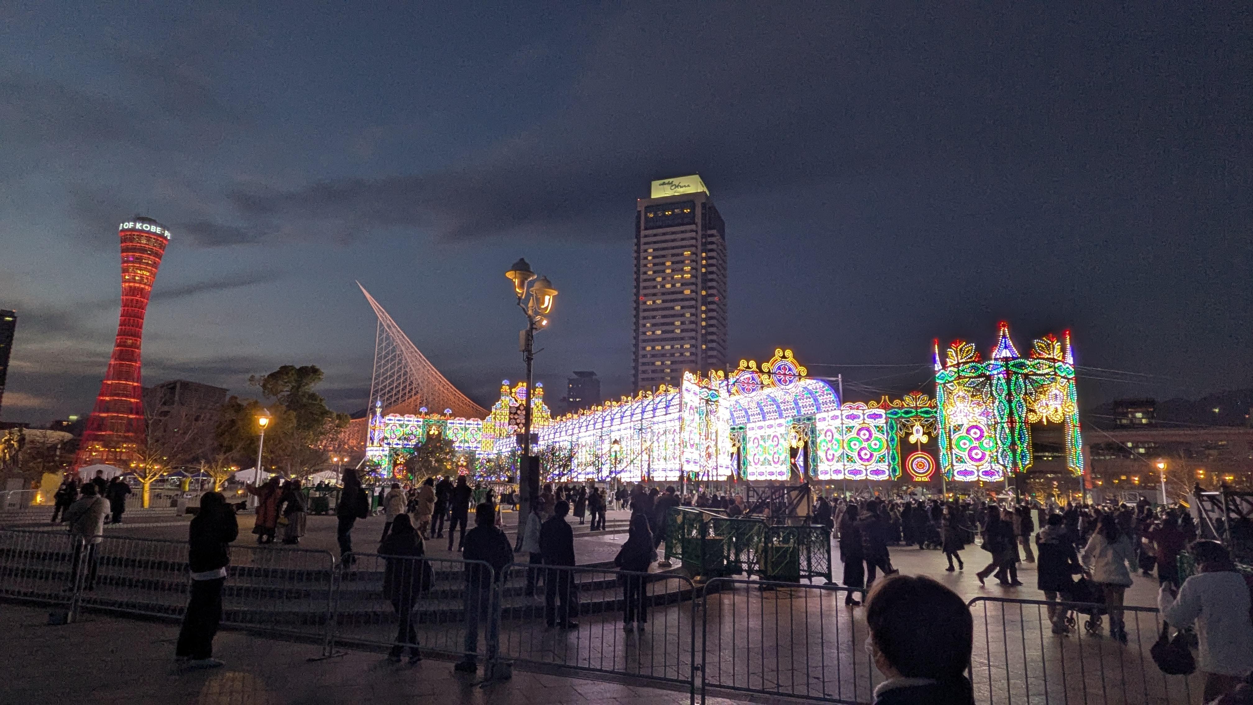 冬の神戸を楽しむ外出イベント｜メリケンパーク ルミナリエ鑑賞