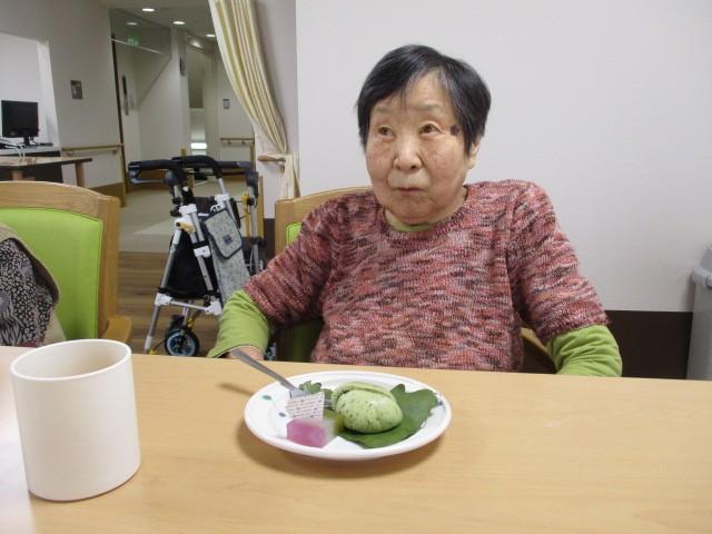 端午の節句の和菓子♪