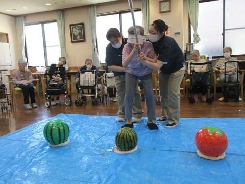 すいか割り大会♪