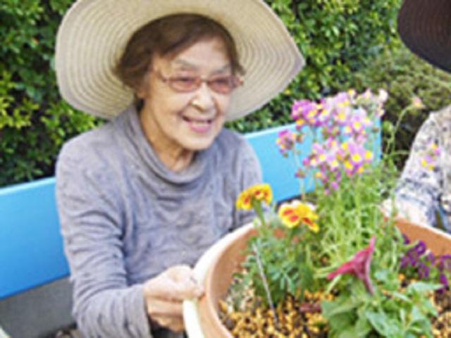 [施設の日常・イベント]園芸レクリエーション