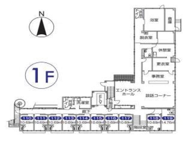 1階フロア図