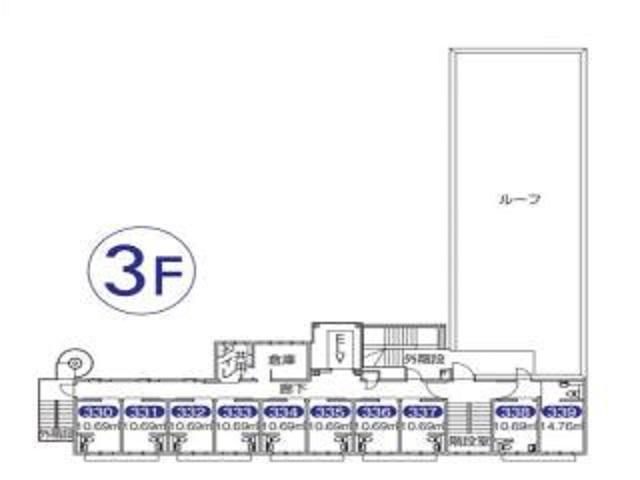 3階フロア図