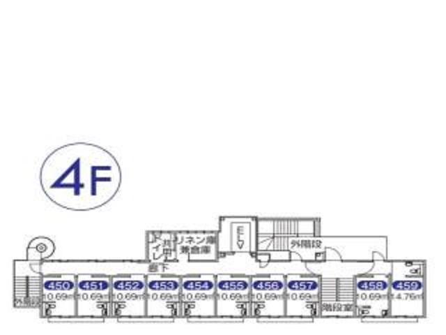 4階フロア図