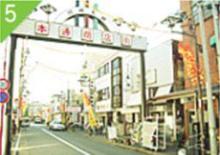 【川崎大師 本通商店街】 車 4分
人情あふれ、癒される商店街です☆