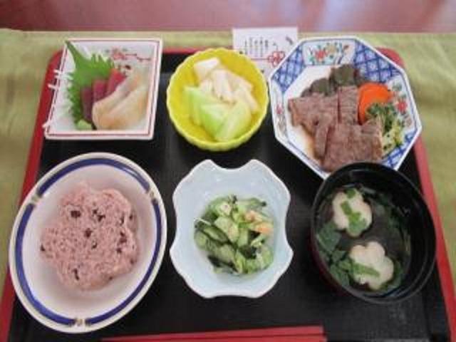 [お食事]敬老の日特別食