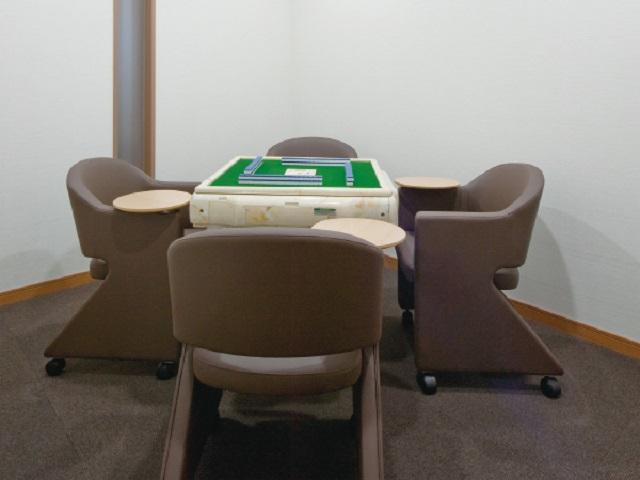 麻雀なども楽しめる娯楽室