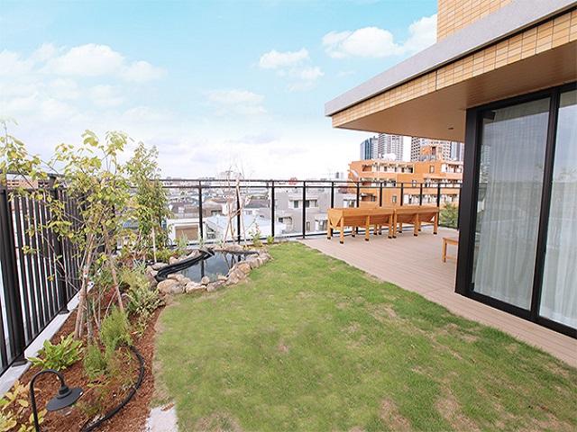 屋上（ガーデンテラス）