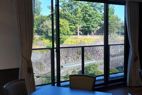 6Fダイニングルームからの眺望